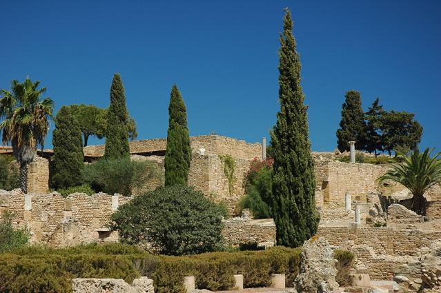 Odeon hill and park of the Roman villas of Carthage